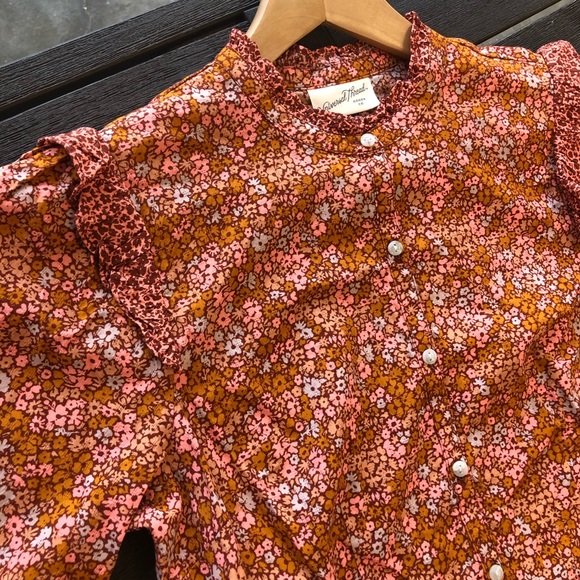 UNIVERSAL THREAD🎯 Floral Long Sleeve Ruffle Dress - Picture 5 of 10